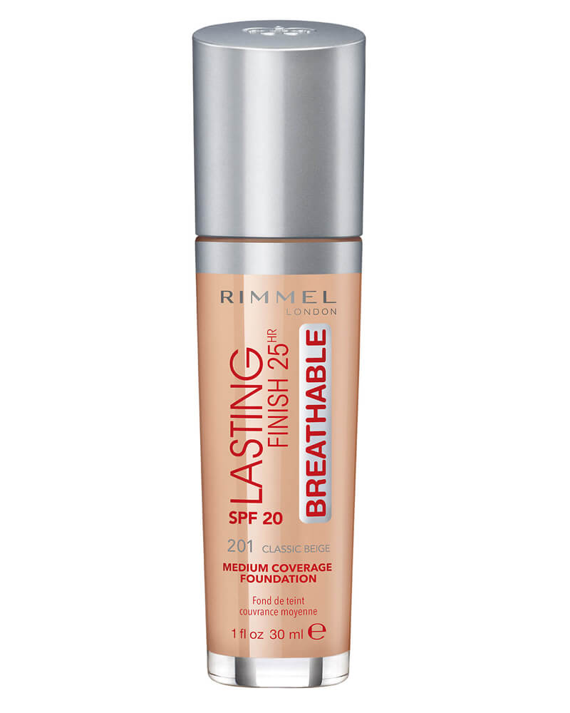 Rimmel Lasting Finish 25th Breathable SPF 20 201 Classic Beige  30 ml