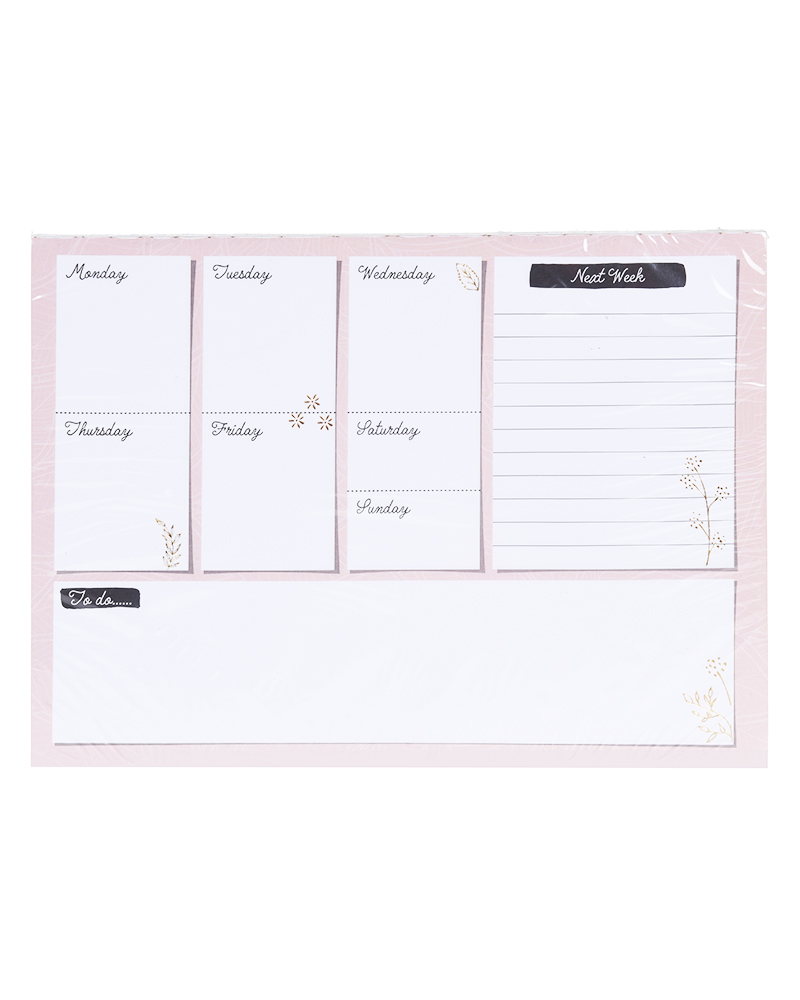 Kreativ Krea Weekplanner Pink